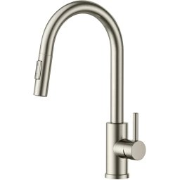 Premium kuhinjska tuš česma/slavina – bruseni inox sa izvlačnim tušem