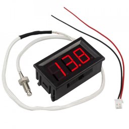 Digitalni Termometar Crveni XH-B310 sa K-Tip Sondom M6 (-30°C do 800°C) DC 12V - za Automobile i Traktore