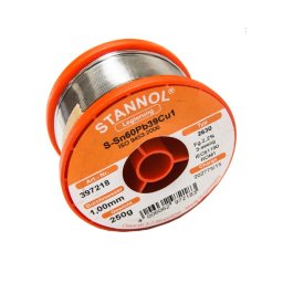 Tinol žica za lemljenje - Kalaj sa Olovom - STANNOL 1mm 250g Sn60Pb39Cu1 HS10