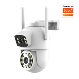 Dual WiFi Kamera Spoljna sa Dva Objektiva - Rotirajuća PTZ