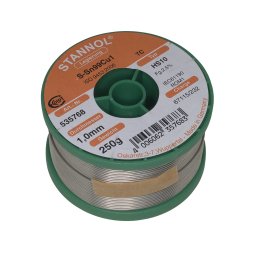 Tinol žica za lemljenje 1.0mm 250gr Sn99Cu1 STANNOL PBF