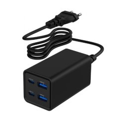 USB punjač 4-porta fast charger GaN 65W