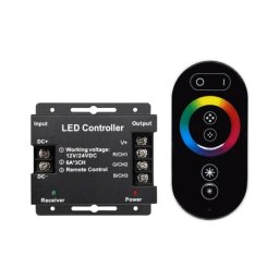 Kontroler za RGB LED trake sa touch daljinskim upravljačem 216W