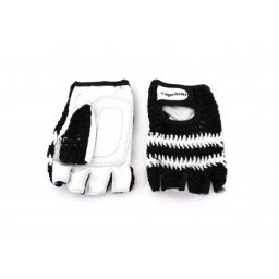 Capriolo sportske rukavice capriolo - retro crochet dizajn xl crne ( 185121-c )