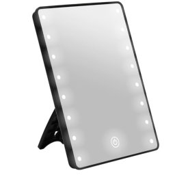 Nexus LED ogledalo sa postoljem - crno ( LJX2025021402 )