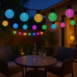 Yiwu LED svetleći niz 9m, 20 RGB kugli ( 13501-11451 )