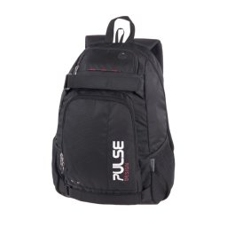 Ranac za tinejdžere PULSE - SCATE CRNI STRIPE
