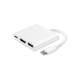 FAST ASIA Adapter - konvertor USB 3.1 tip C - USB 3.0 + HDMI + tip C