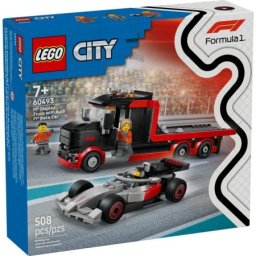 Lego city formula 1 f1 display truck with audi f1 race car ( LE60493 )