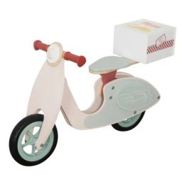 Kinder Home dečiji drveni bicikl za balansiranje – motocikl sa kutijom za picu, 81×36×52 ( V16C367 )