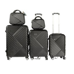Koferi 9015-3 kick enjoy set 1/5 marbella black ( 70852 )