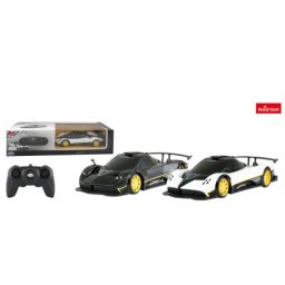 Rastar plastični autić na daljinsko upravljanje 1:24 pagani zonda r - crni/beli ( 70993 )