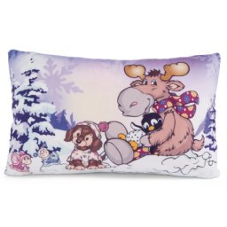 Jastuk 49330 vesela zima - 43x25cm nici ( 72022 )