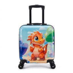 Enjoy kofer dečiji kick 16" blue dino ( 71394 )