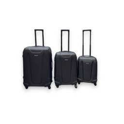 Enjoy koferi kick set 1/3 arizona-black ---set ( 78076 )