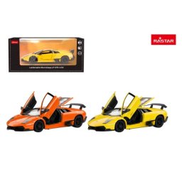 Rastar metalni autić 1:24 murcielago lp670-4 - oranž/žuti ( 71009 )