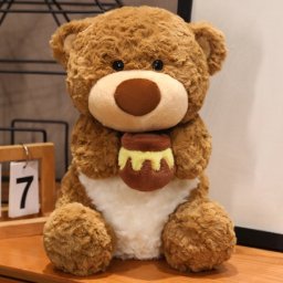 Plišani meda sa ćupom 22cm #xqwn-008 ( 72082 )