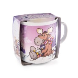 Šolja 49355 vesela zima - 400ml 9.5x9cm nici ( 72028 )