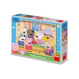 Dino peppa pig: prodavnica puzzle set 24 maxi dela ( 11159 )