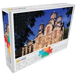 Pan-graf puzzle 500 - manastir gračanica ( 10192 )