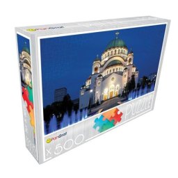 Pan-graf puzzle 500 - hram svetog save ( 10069 )