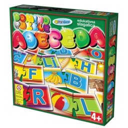 Pangraf 1-dpab puzzle domino abeceda ( 10020 )