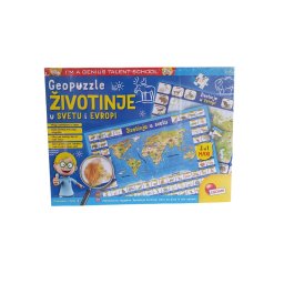 Mali genije puzla životinje u svetu i Evropi Lisciani