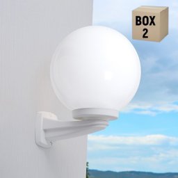Zidna lampa bela 1xE27 G26.240.000.E27 NARDO/G250