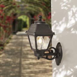 Zidna lampa crna 1xE27 Q18.131.000.E27 BISSO/MARY