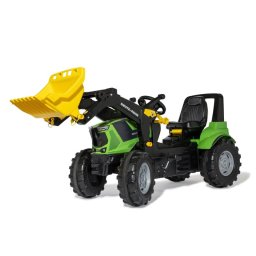 Traktor na pedale rollyFarmtrac Premium II Deutz 8280 TTV sa utovarivačem