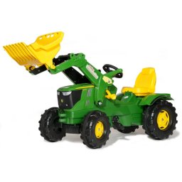 Traktor na pedale rollyFarmtrac John Deere 6210R sa utovarivačem