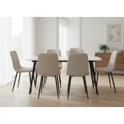 Modern Trpezarijski Set ( Sto + 6 Stolica )