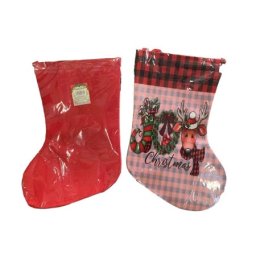 Novogodišnja dekoracija ukrasna čarapa 02s0026 ( 70436 )