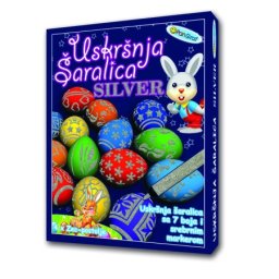 Uskršnja šaralica silver pangraf 2-uss ( 20028 )