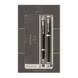 Parker poklon set im black ct - hemijska olovka + nalivpero ( PK93215 )