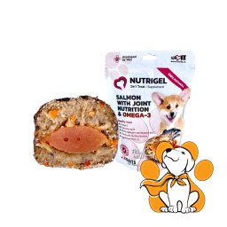LK Baits Nutrigel Dog Salmon&Joint Care Omega-3 S/M 150g, Ukusna Poslastica