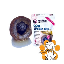 LK Baits Nutrigo Dog Supplement Cod Liver Oil S/M 170g, Premium Dodatak Ishrani