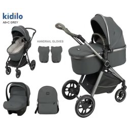KOLICA ZA BEBE KIDILO A8+C GREY