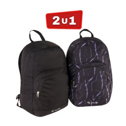 Ranac za tinejdžere PULSE - Flex violet scratch
