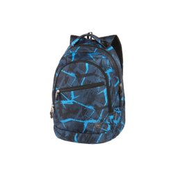 Ranac za tinejdžere PULSE - Drip blue strike