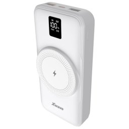 Xwave GoEnergy 20Wd white Power bank eksterna baterija 20000mAh/20W/15W wireless/PD/QC3.0