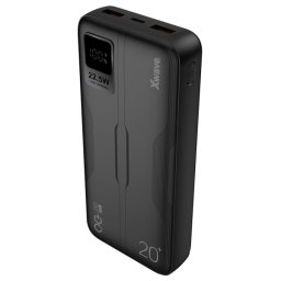 Xwave GoEnergy 20d black Power bank eksterna baterija 20000mAh/PD20W+QC3.0 22.5W/3A/2 xUSB/Type-C