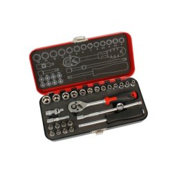 Womax kljuc nasadni sa racnom 1/4" set 27 kom ( 0545646 )