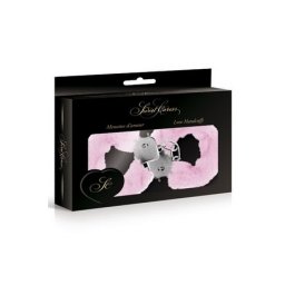 Metalne lisice sa krznom Sweet Caress Pink