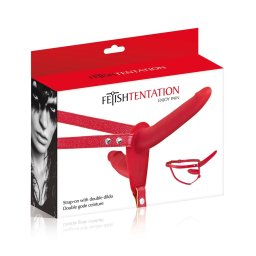 Dupli Strap On Double Strap Red