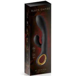 Silikonski punjiv vibrator Black Empire Princess