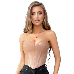 Vinilni korset sa pertlanjem Woman Corset