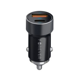 Forever CC-06 PD QC auto punjač (C-USB) 20W+(C-C) kabl 60W ( 21292 )
