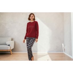 Ženska pidzama Winter - komplet XL veličina Model 9130 ( VLK000293-9130 )