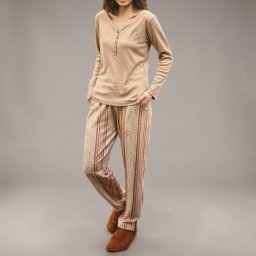 Ženska pidzama Winter - komplet XL veličina Model 9104 ( VLK000290-9104-xl )